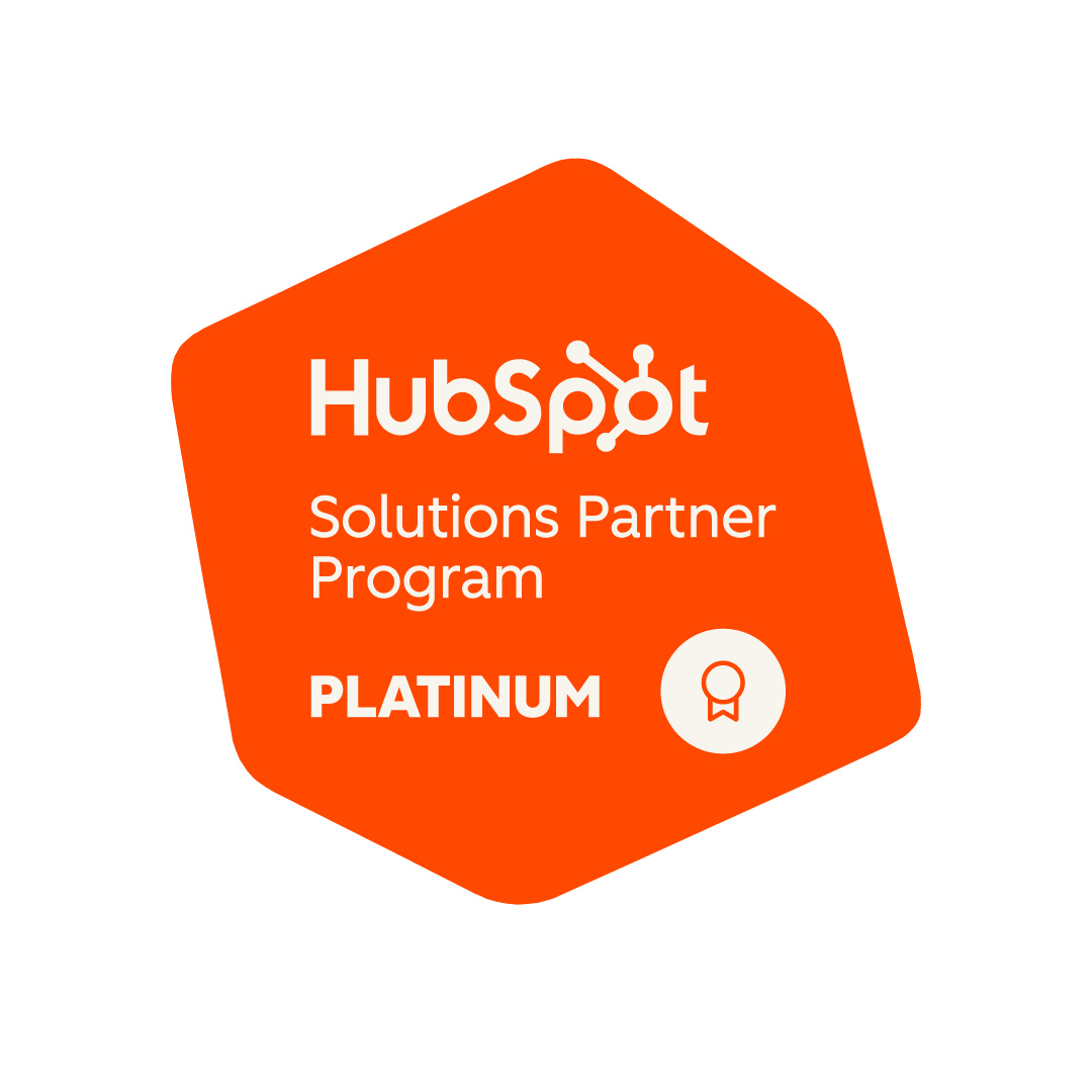 ตราสัญลักษณ์ HubSpot Platinum Solutions Partner